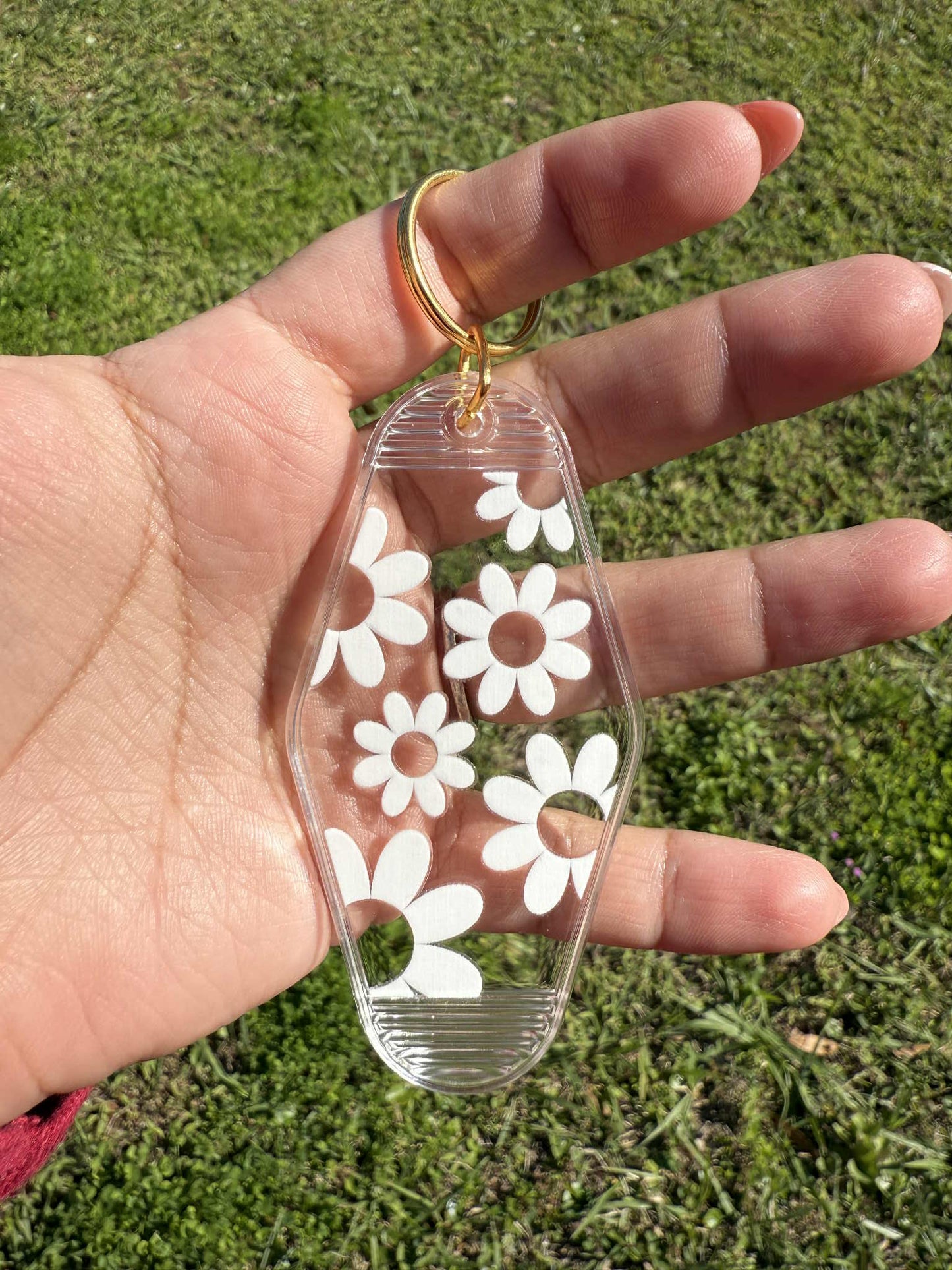 Llavero Transparente