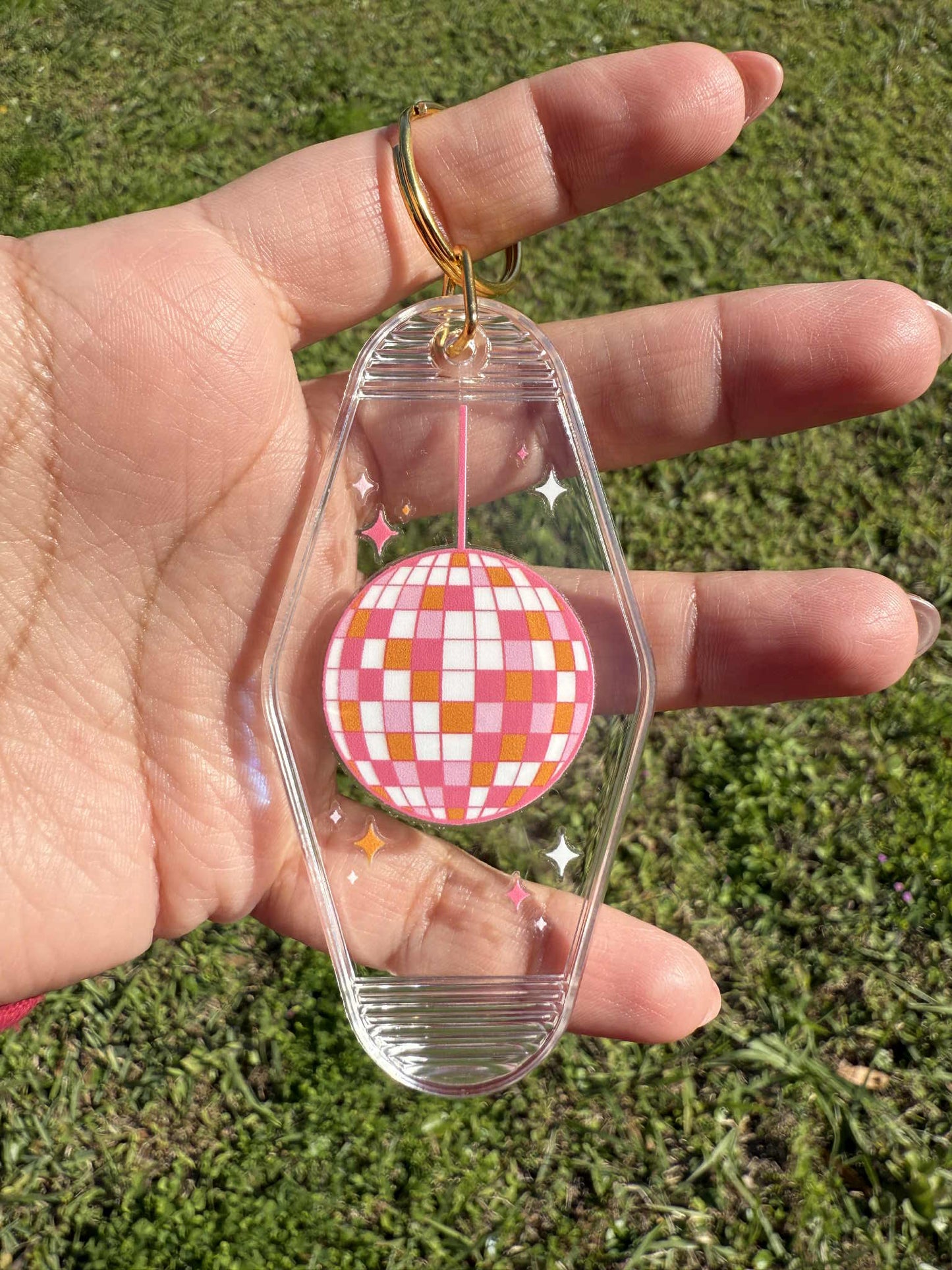 Llavero Transparente