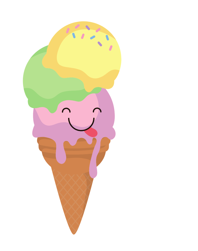 Ice Ceam - Sticker - 3"