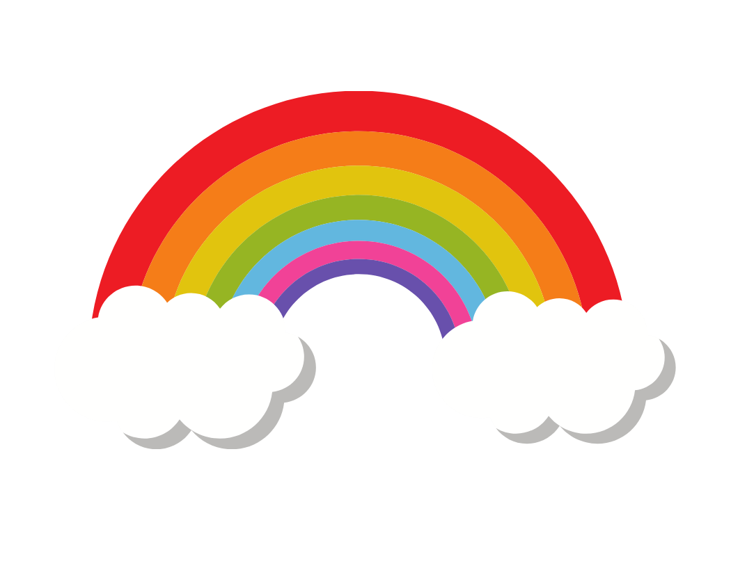 Arcoiris - Sticker - 3"