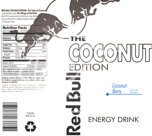 Coconut Red Bull
