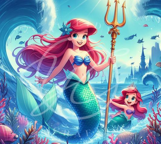 Mermaid & Baby Mermaid
