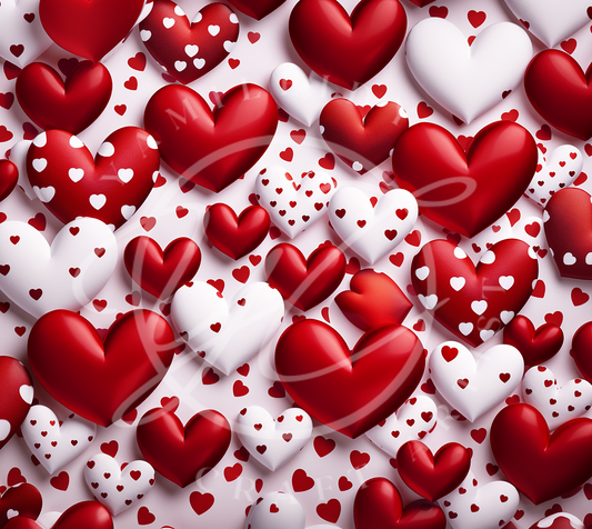 3D Corazones