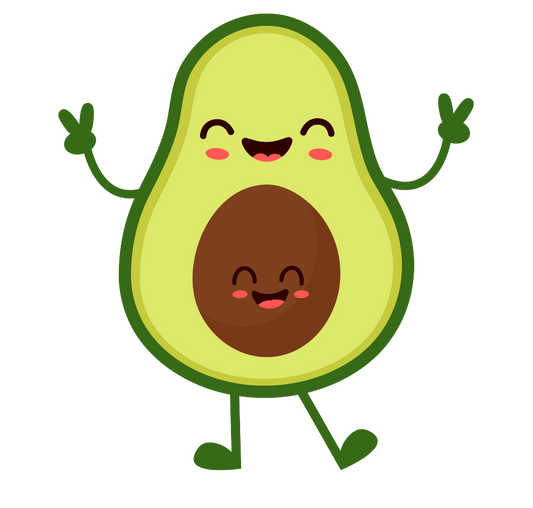 Aguacate Cool - Sticker - 3"
