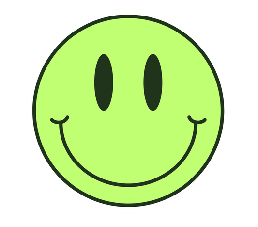 Happy Face - Sticker - 3"