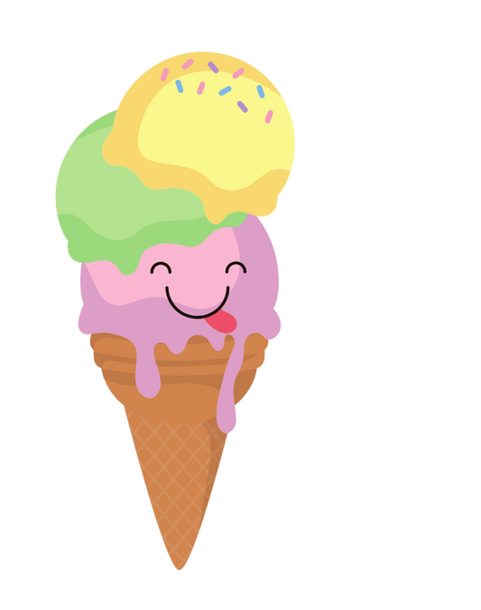 Ice Ceam - Sticker - 3"