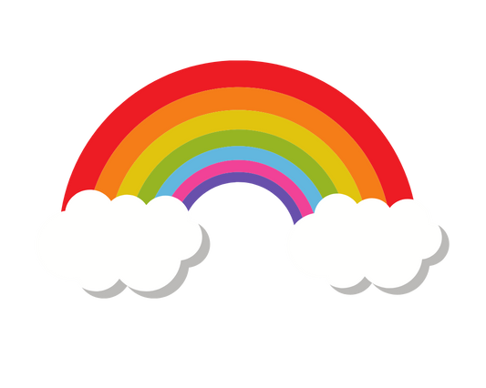 Arcoiris - Sticker - 3"