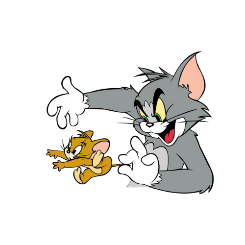 Tom & Jerry - Sticker - 3"